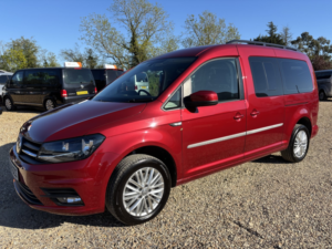 2019 Volkswagen Caddy Maxi Life Wav Wheelchair Accessible Vehicle 2.0 Tdi in Red — image 5