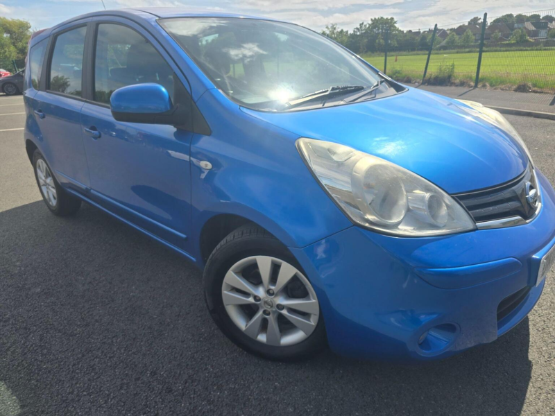 2009 Nissan Note 1.4 16v Acenta Euro 4 5dr in Blue — image 1