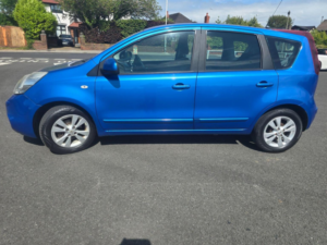 2009 Nissan Note 1.4 16v Acenta Euro 4 5dr in Blue — image 4