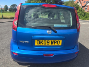 2009 Nissan Note 1.4 16v Acenta Euro 4 5dr in Blue — image 6