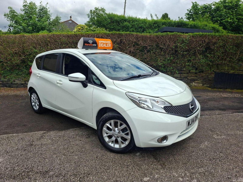 2014 Nissan Note 1.2 12v Acenta Premium Euro 5 (s/s) 5dr in White — image 1