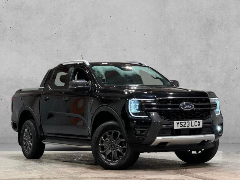 2023 Ford Ranger 2.0 Td Ecoblue Wildtrak Auto 4WD Euro 6 (s/s) 4dr in Black — image 1