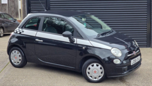 2008 Fiat 500 1.2 Pop Euro 4 3dr in Black — image 2