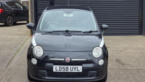 2008 Fiat 500 1.2 Pop Euro 4 3dr in Black — image 3