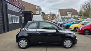 2008 Fiat 500 1.2 Pop Euro 4 3dr in Black — image 5