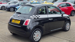 2008 Fiat 500 1.2 Pop Euro 4 3dr in Black — image 6