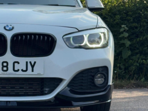 2018 BMW 1 Series 1.5 118i M Sport Shadow Edition Euro 6 (s/s) 5dr in White — image 2