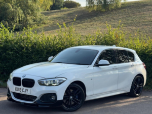 2018 BMW 1 Series 1.5 118i M Sport Shadow Edition Euro 6 (s/s) 5dr in White — image 3