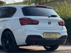 2018 BMW 1 Series 1.5 118i M Sport Shadow Edition Euro 6 (s/s) 5dr in White — image 4