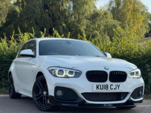 2018 BMW 1 Series 1.5 118i M Sport Shadow Edition Euro 6 (s/s) 5dr in White — image 5
