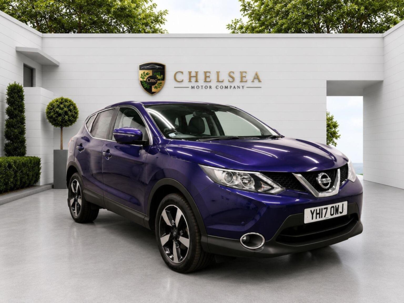2017 Nissan Qashqai 1.2 Dig-T N-Connecta Xtron 2WD Euro 6 (s/s) 5dr in Blue — image 1