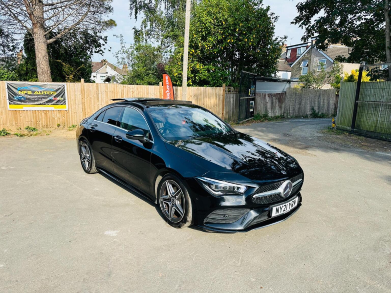 2021 Mercedes-Benz Cla 1.3 Cla180 Amg Line (premium Plus 2) Coupe 7g-Dct Euro 6 (s/s) 4dr in Black — image 1