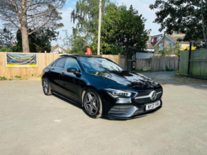 2021 Mercedes-Benz Cla 1.3 Cla180 Amg Line (premium Plus 2) Coupe 7g-Dct Euro 6 (s/s) 4dr in Black — image 3