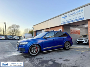 2017 Audi Sq7 4.0 Tdi V8 Tiptronic Quattro Euro 6 (s/s) 5dr in Blue — image 2