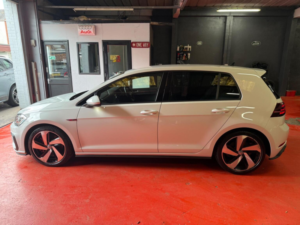 2018 Volkswagen Golf 2.0 Tsi Gti Performance DSG Euro 6 (s/s) 5dr in White — image 4