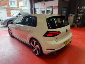 2018 Volkswagen Golf 2.0 Tsi Gti Performance DSG Euro 6 (s/s) 5dr in White — image 5