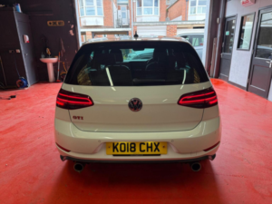 2018 Volkswagen Golf 2.0 Tsi Gti Performance DSG Euro 6 (s/s) 5dr in White — image 6