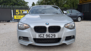 2014 BMW 1 Series 2.0 120d M Sport Hatchback 5dr Diesel Manual Xdrive Euro 5 (s/s) (184 Ps) in Silver — image 2