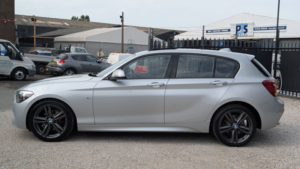 2014 BMW 1 Series 2.0 120d M Sport Hatchback 5dr Diesel Manual Xdrive Euro 5 (s/s) (184 Ps) in Silver — image 4