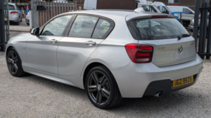 2014 BMW 1 Series 2.0 120d M Sport Hatchback 5dr Diesel Manual Xdrive Euro 5 (s/s) (184 Ps) in Silver — image 5