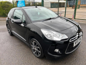 2015 Citroen Ds3 Cabrio 1.2 Puretech Dstyle Plus Euro 6 (s/s) 2dr in Black — image 2