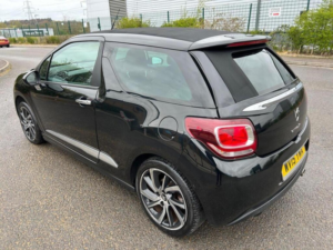 2015 Citroen Ds3 Cabrio 1.2 Puretech Dstyle Plus Euro 6 (s/s) 2dr in Black — image 4
