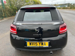 2015 Citroen Ds3 Cabrio 1.2 Puretech Dstyle Plus Euro 6 (s/s) 2dr in Black — image 6