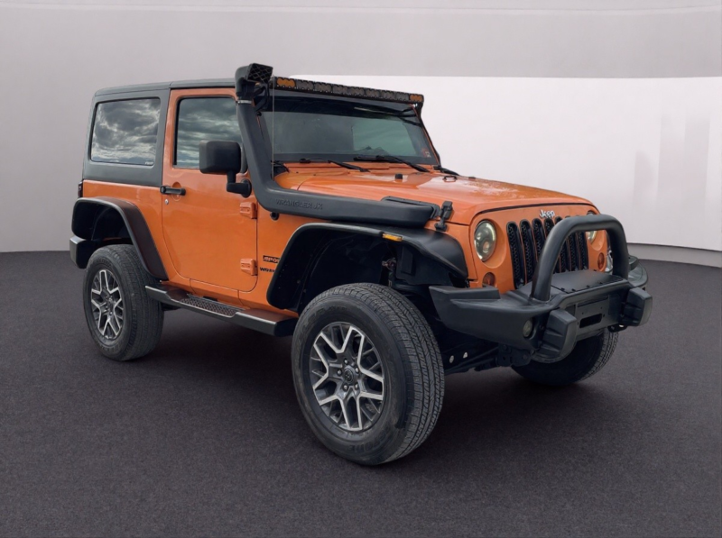 2012 Jeep Wrangler 3.6 V6 Sport Lhd Left Hand Drive 4WD SUV in Orange — image 1