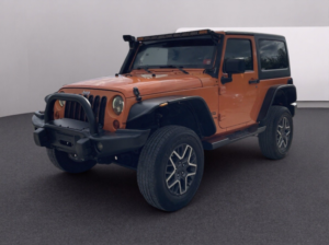 2012 Jeep Wrangler 3.6 V6 Sport Lhd Left Hand Drive 4WD SUV in Orange — image 3