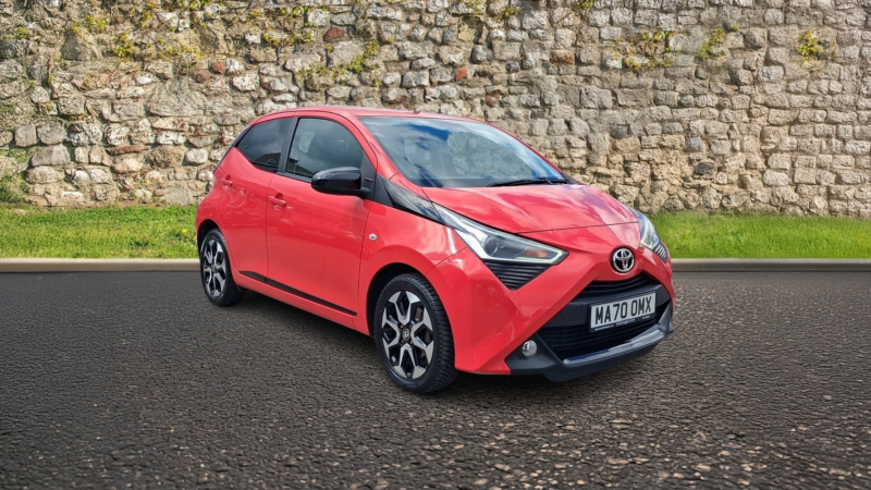 2020 Toyota Aygo 1.0 Vvt-I X-Trend Hatchback 5dr Petrol Manual Euro 6 (safety Sense) (71 Ps) in Red — image 1
