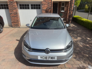 2018 Volkswagen Golf 1.5 Tsi Evo Gt Euro 6 (s/s) 5dr in Silver — image 2