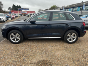 2017 Audi Q5 2.0 Tdi Sport S Tronic Quattro Euro 6 (s/s) 5dr in Blue — image 4