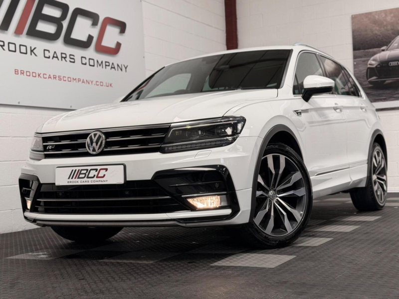 2016 Volkswagen Tiguan 2.0 Tdi R-Line 4motion Euro 6 (s/s) 5dr in White — image 1