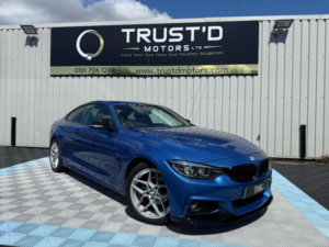 2019 BMW 4 Series 2.0 420i Gpf M Sport Auto Euro 6 (s/s) 2dr in Blue — image 3