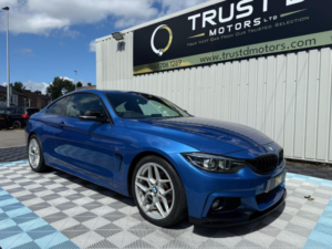 2019 BMW 4 Series 2.0 420i Gpf M Sport Auto Euro 6 (s/s) 2dr in Blue — image 4