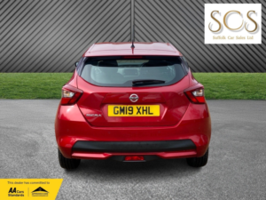 2019 Nissan Micra 1.0 Ig-T Acenta in Red — image 6