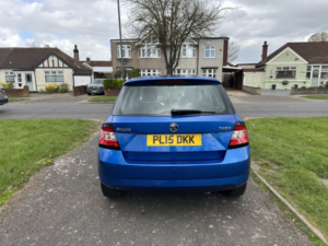 2015 Skoda Fabia 1.2 Tsi Se in Blue — image 5