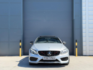 2017 Mercedes-Benz C Class 2.1 C220d Amg Line (premium Plus) G-Tronic+ Euro 6 (s/s) 2dr in Silver — image 2