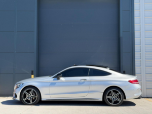 2017 Mercedes-Benz C Class 2.1 C220d Amg Line (premium Plus) G-Tronic+ Euro 6 (s/s) 2dr in Silver — image 4