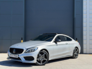 2017 Mercedes-Benz C Class 2.1 C220d Amg Line (premium Plus) G-Tronic+ Euro 6 (s/s) 2dr in Silver — image 5