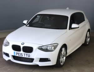 2015 BMW 1 Series 1.6 116i M Sport 5-Door in White — image 3