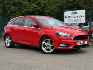 2015 Ford Focus 1.0t Ecoboost Zetec Hatchback 5dr Petrol Manual Euro 6 (s/s) (125 Ps) in Red — image 1