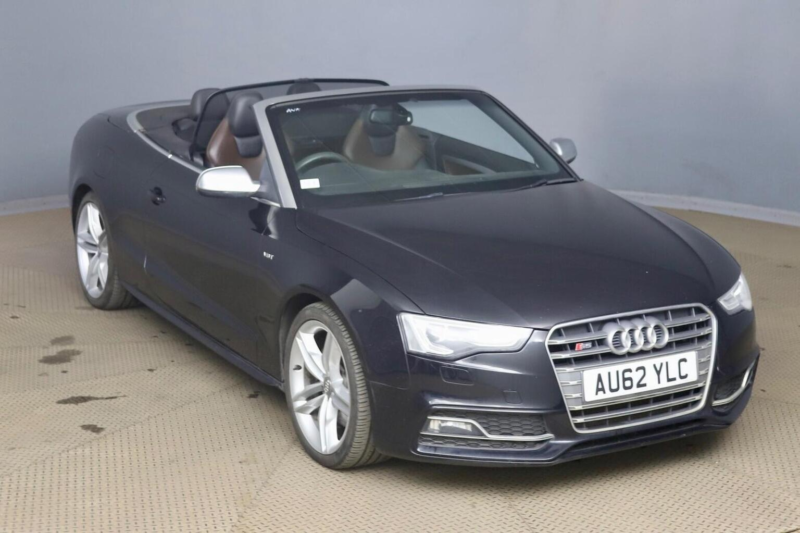 2012 Audi S5 3.0 Tfsi V6 Cabriolet S Tronic Quattro Euro 5 (s/s) 2dr in Black — image 1