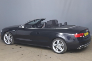 2012 Audi S5 3.0 Tfsi V6 Cabriolet S Tronic Quattro Euro 5 (s/s) 2dr in Black — image 5