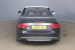 2012 Audi S5 3.0 Tfsi V6 Cabriolet S Tronic Quattro Euro 5 (s/s) 2dr in Black — image 6
