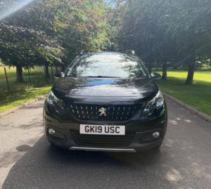 2019 Peugeot 2008 1.2 Puretech Gt Line Eat Euro 6 (s/s) 5dr in Black — image 3
