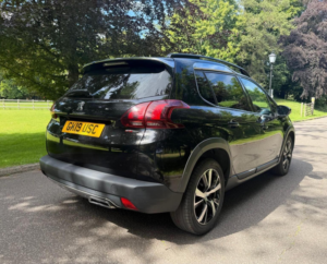 2019 Peugeot 2008 1.2 Puretech Gt Line Eat Euro 6 (s/s) 5dr in Black — image 5