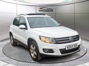 2013 Volkswagen Tiguan 1.4 Tsi Bluemotion Tech Moda DSG 5dr in White — image 5