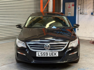 2009 Volkswagen Cc 2.0 Tdi DSG Euro 5 4dr (4 Seat) in Black — image 4