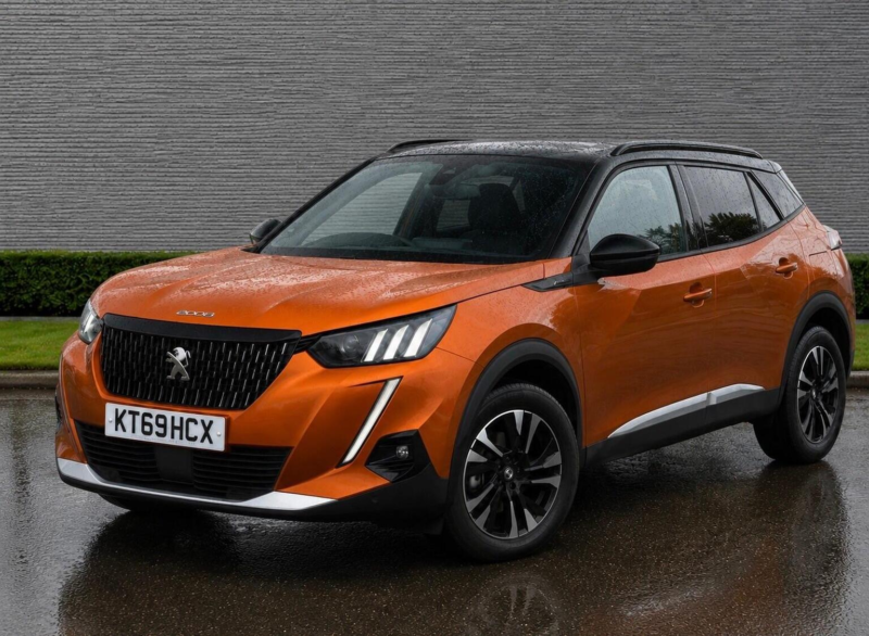 2020 Peugeot 2008 1.2 Puretech Gt Line Euro 6 (s/s) 5dr in Orange — image 1